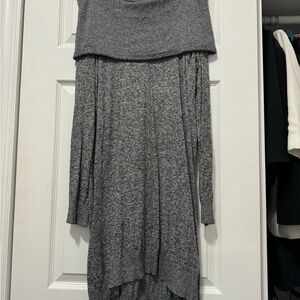 Express Monochrome Knit Sweater Dress